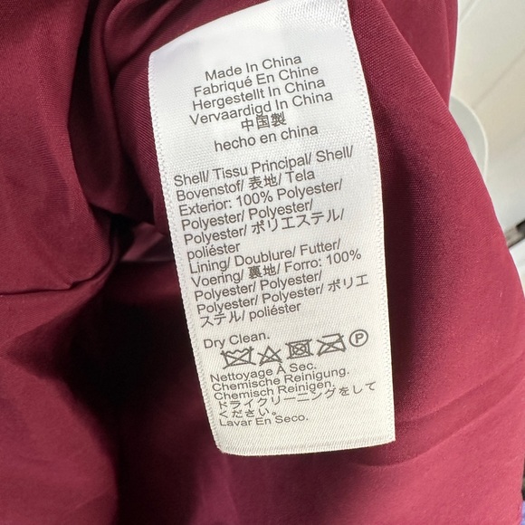 NWT J. Crew Sparkling Sequin Lined V-Neck Tank- Burgundy sz M - Picture 6 of 6